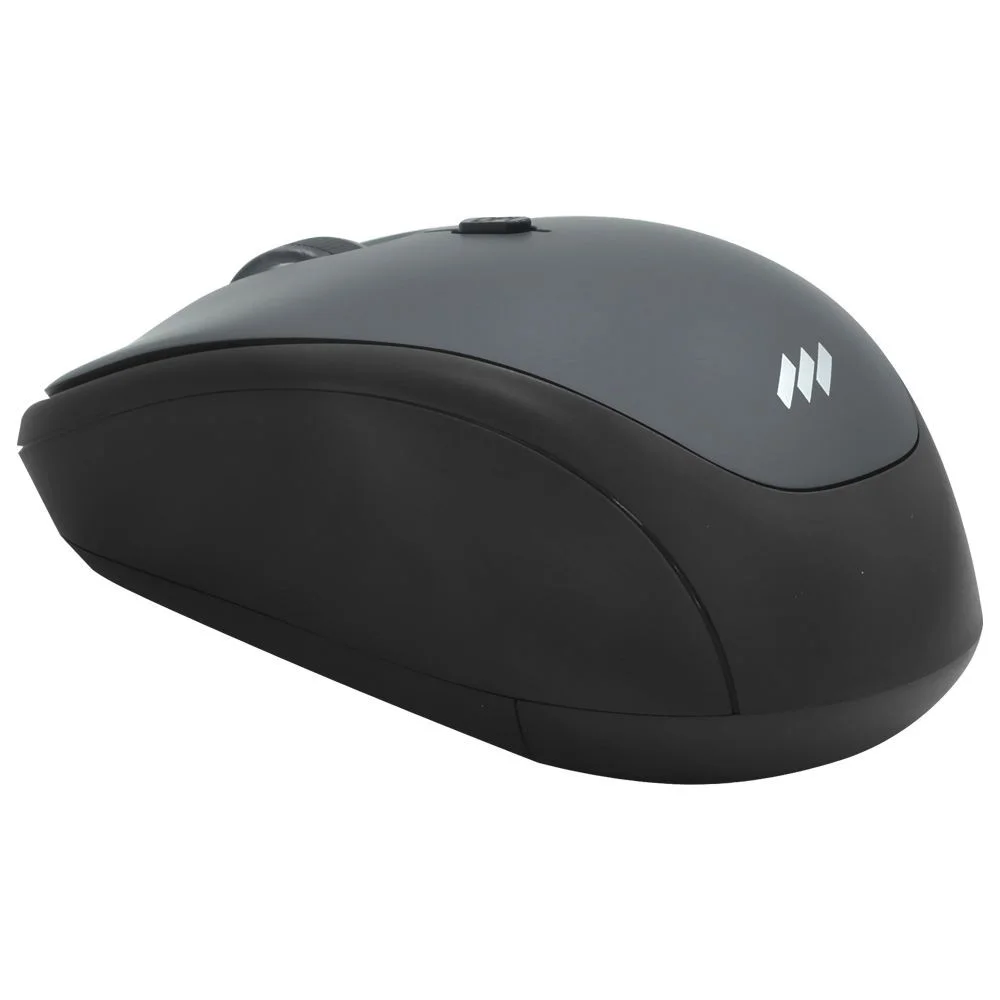 Imagem 2 de 3 do produto Mouse Sem Fio Macrovip Mv-m606wb Silent Wireless Bluetooth Usb Ergonômico Cliques Silenciosos Preto
