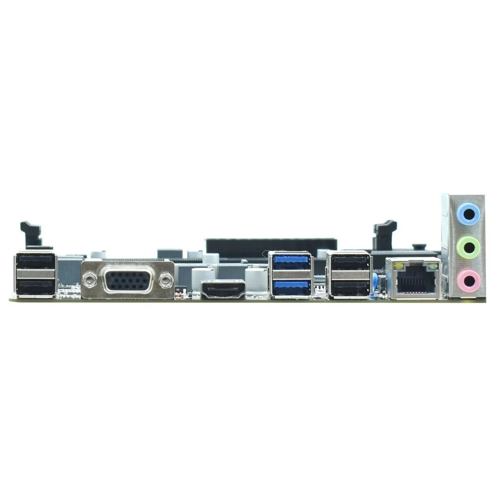 Imagem 2 de 4 do produto Placa-mãe Macrovip Mv-h110v2 Socket LGA  1151 Ddr4 Vga HDMI Micro-atx Intel 6ª E 7ª Geração