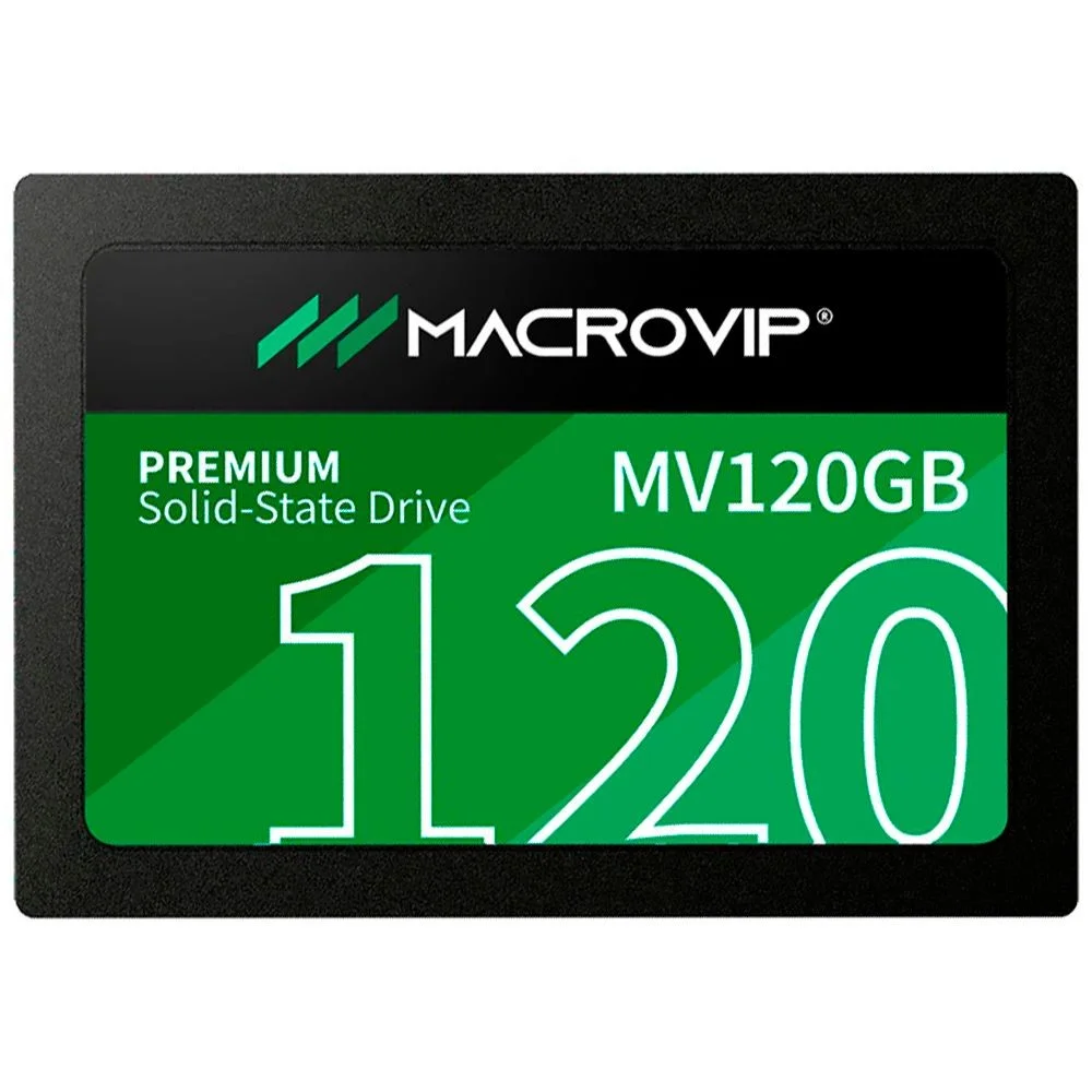 SSD Macrovip Mv120GB 120GB 2.5 Sata Iii Leitura 500mb/s Interno Notebook PC Caseiro