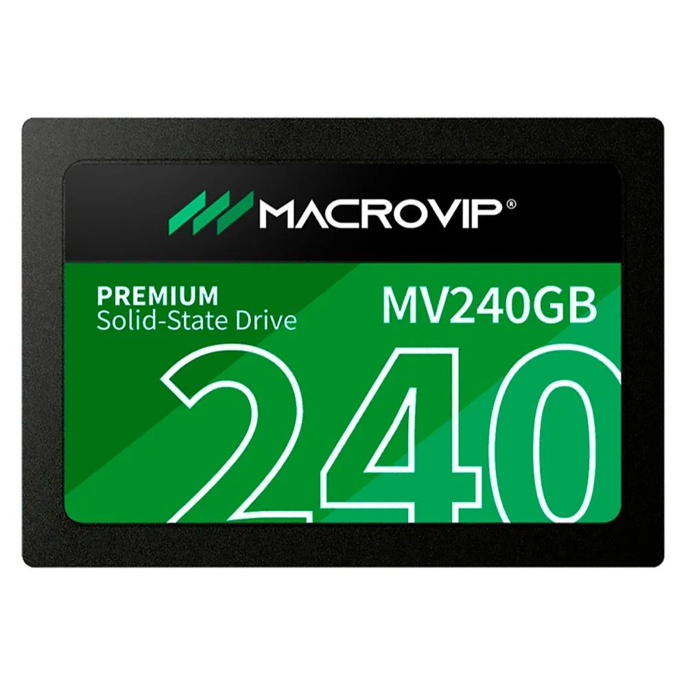 SSD Macrovip Mv240GB 240GB 2.5 Sata 3 6gbps Leitura 500mb/s Interno Notebook PC Caseiro Rápido