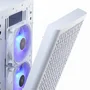 Gabinete Gamer Cooler Master Elite 502, ARGB, Vidro Temperado, Mid Tower, Atx, Com 3 Fans, Branco, E502-wgnn-saz