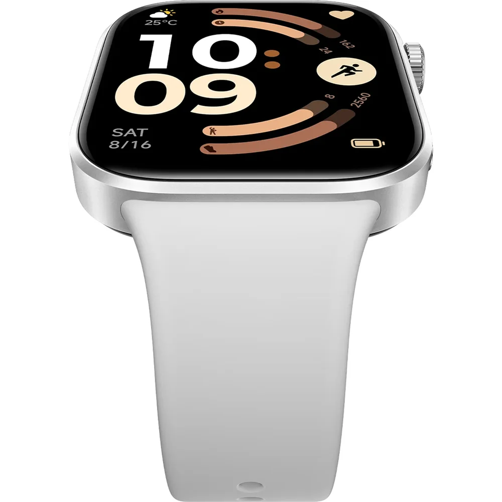 Imagem 2 de 5 do produto Relógio Smartwatch Xiaomi Redmi Watch 6 Gps Integrado, - Prata Cinza