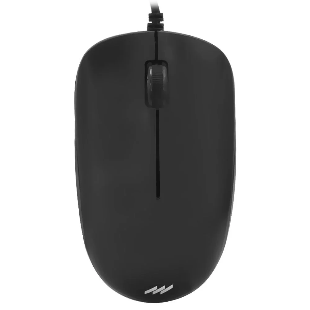 Imagem 3 de 3 do produto Mouse Macrovip Mv-m810ub Usb Óptico Com Fio 1000 Dpi Ergonômico PC Notebook Preto