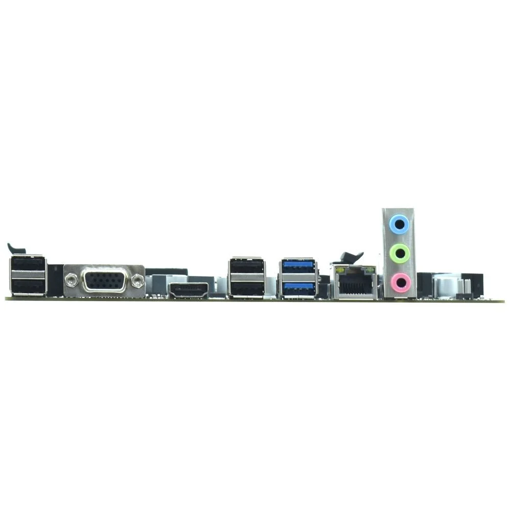 Imagem 3 de 3 do produto Placa Mãe Macrovip Mv-h81v2 Socket LGA  1150 Ddr3 Vga HDMI Micro Atx Intel H81 PC Desktop