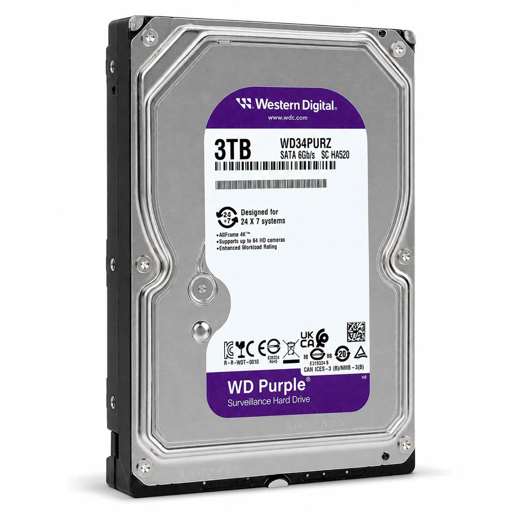 Hd 3TB WD Purple Wd34purz