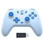 Controle Gamesir Nova Lite Sem Fio Nintendo Switch PC Smartphone Android Ios Bluetooth Gamepad Azul Joystick Hall Effect