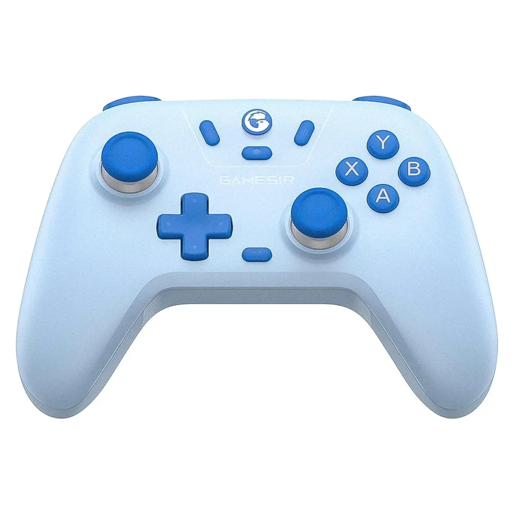 Controle Gamesir Nova Lite Sem Fio Nintendo Switch PC Smartphone Android Ios Bluetooth Gamepad Azul Joystick Hall Effect Controle Gamesir Nova Lite Sem Fio Nintendo Switch PC Smartphone Android Ios Bluetooth Gamepad Azul Joystick Hall Effect
