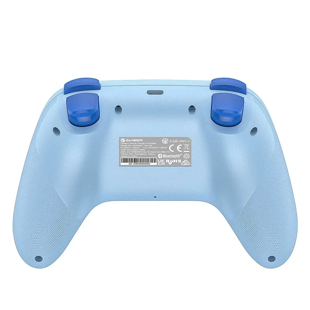 Controle Gamesir Nova Lite Sem Fio Nintendo Switch PC Smartphone Android Ios Bluetooth Gamepad Azul Joystick Hall Effect Controle Gamesir Nova Lite Sem Fio Nintendo Switch PC Smartphone Android Ios Bluetooth Gamepad Azul Joystick Hall Effect