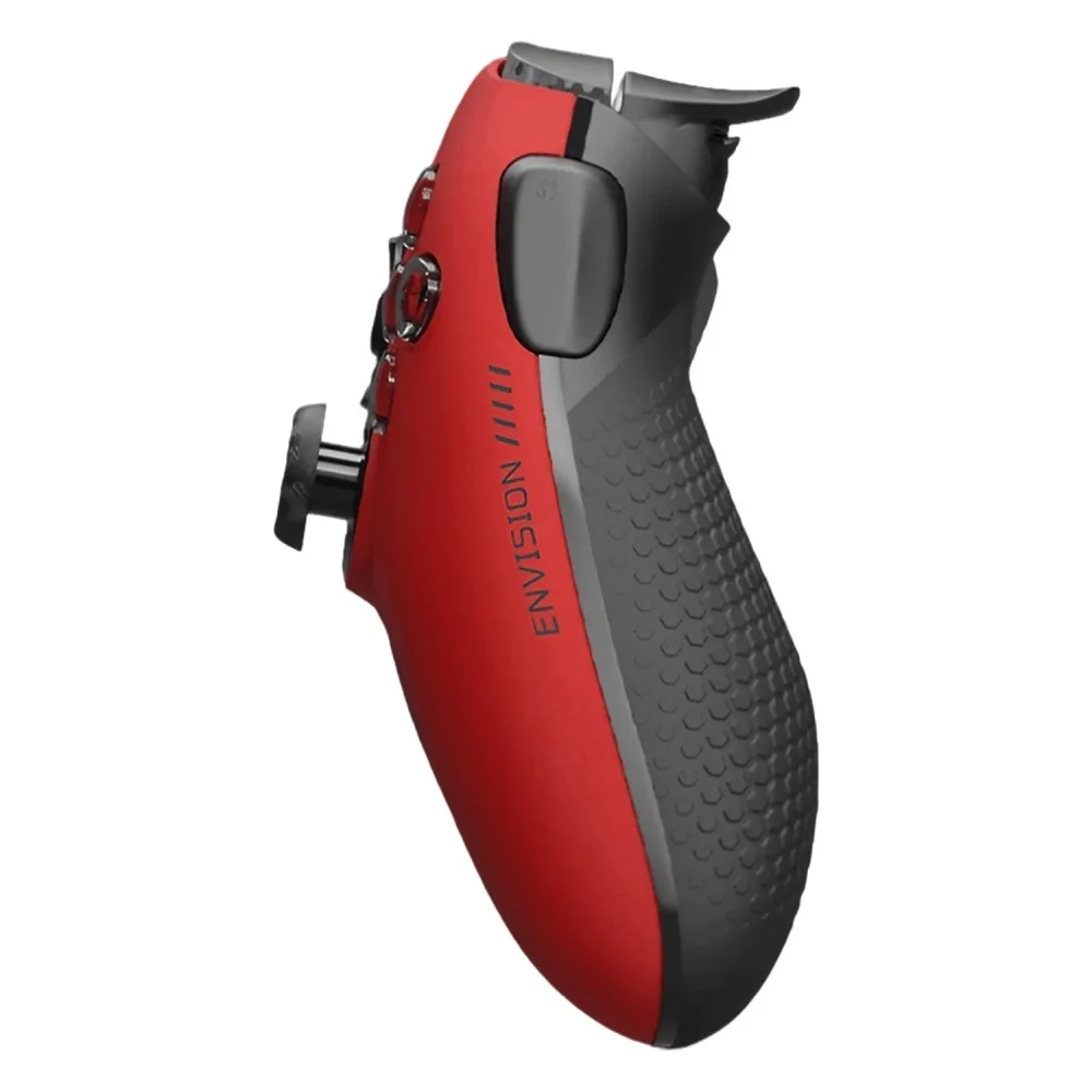 Imagem 3 de 4 do produto Controle Gamer Corsair Scuf Envision Pro Sem Fio PC Vermelho Bluetooth Wireless Gatilhos Ajustáveis RGB Botões Extras Programáveis