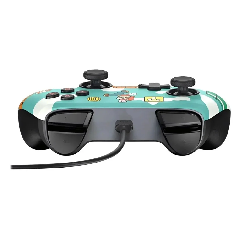 Imagem 4 de 4 do produto Controle Com Fio Powera Advantage Mario Time Pwa-a-15351 Nintendo Switch Botões Avançados Mapeáveis Preto Vermelho Ergonomia Profissional
