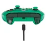 Controle Powera Enhanced Wired Para XBOX One XBOX Series X S PC Pwa-a-02487 Com Fio Verde Botões Avançados Mapeáveis Áudio 3.5mm Ergonômico