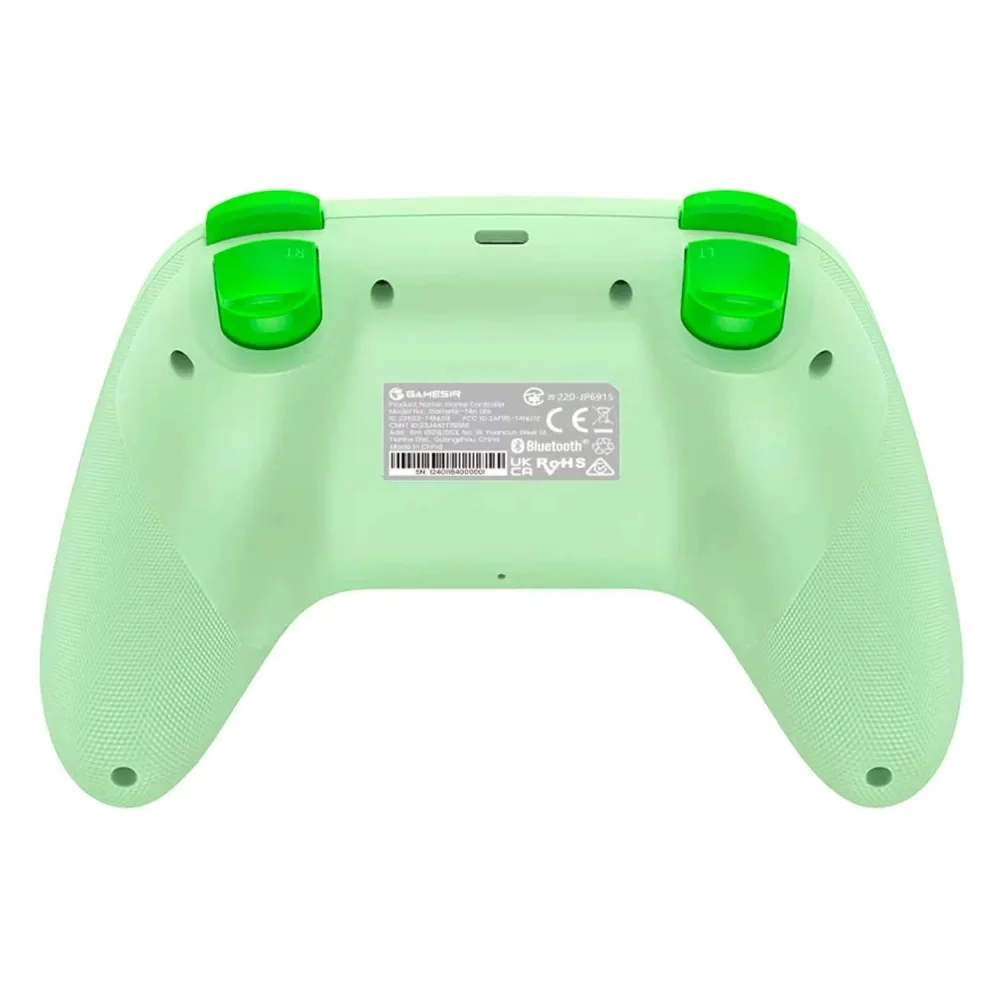 Imagem 3 de 3 do produto Controle Gamesir Nova Lite Sem Fio Nintendo Switch Android PC Ios Verde Hall Effect Joystick Bluetooth 2.4ghz Turbo