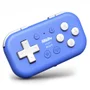 Controle Sem Fio 8bitdo Micro 80el02 Bluetooth Portátil Compacto Nintendo Switch Android Azul Botões Programáveis Usb-c
