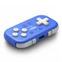 Controle Sem Fio 8bitdo Micro 80el02 Bluetooth Portátil Compacto Nintendo Switch Android Azul Botões Programáveis Usb-c