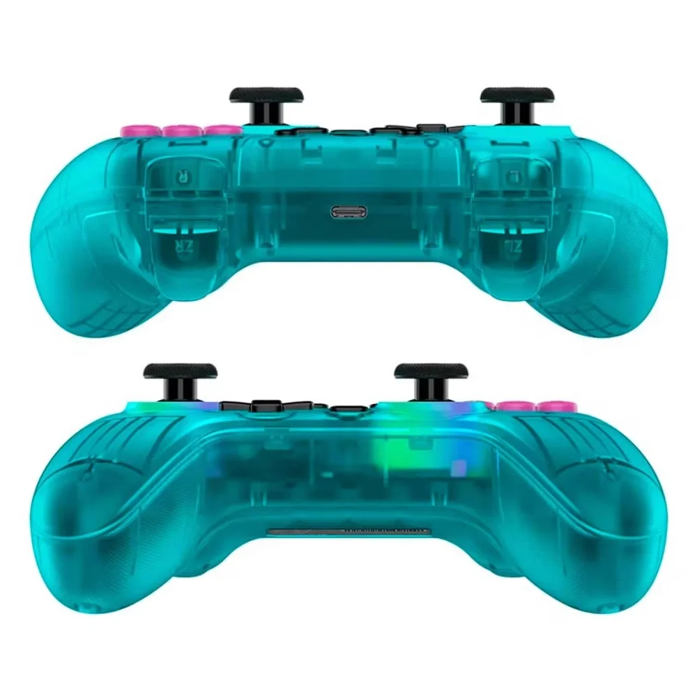 Imagem 2 de 4 do produto Controle Gamesir Nova Hd Sem Fio Nintendo Switch Bluetooth Giroscópio Motores Hd Rumble Verde