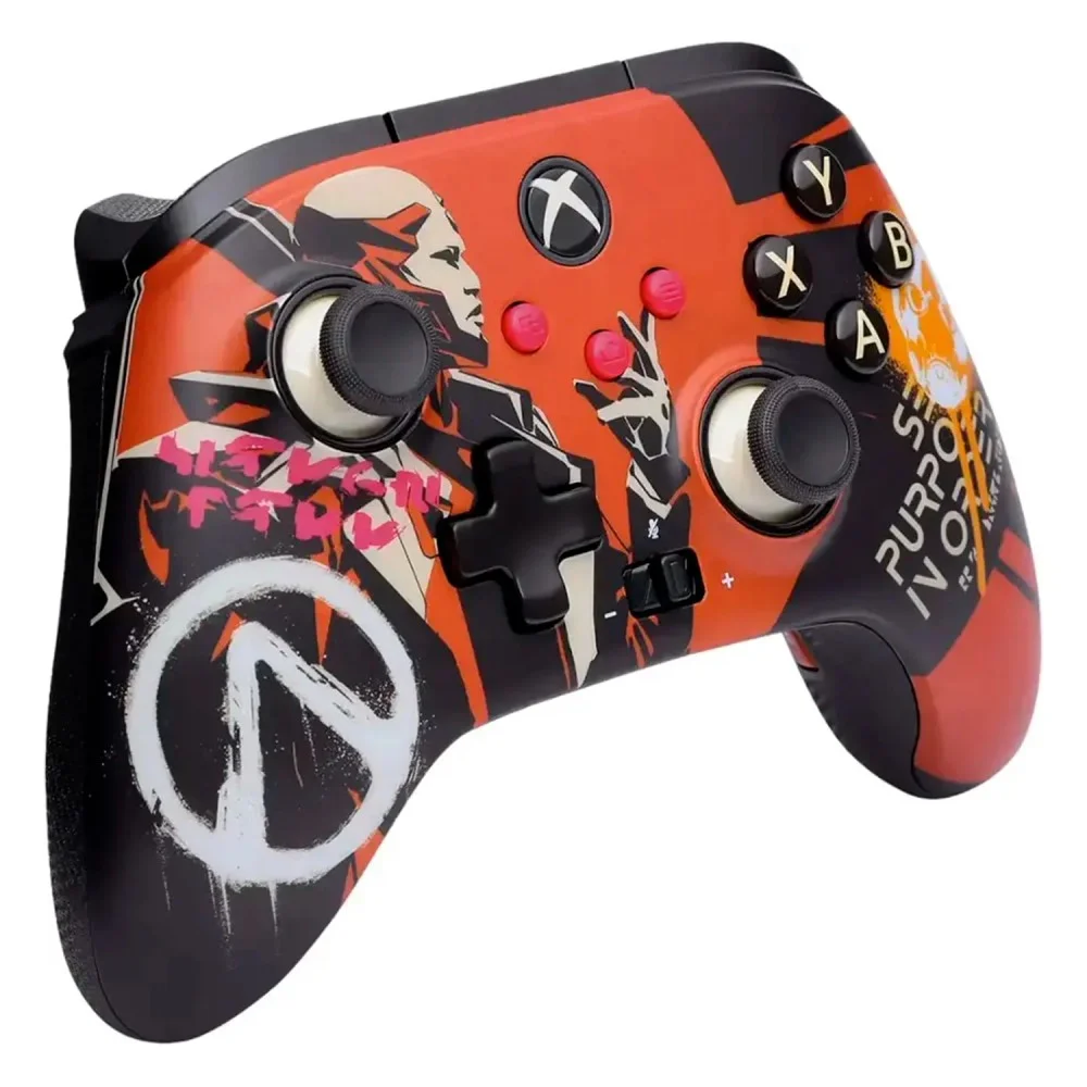 Imagem 2 de 4 do produto Controle Sem Fio Powera Enhanced Borderlands Special Edition XBOX One XBOX Series X|s Pwa-a-14571 Bluetooth Com Fio Opcional Preto