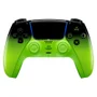 Controle Sem Fio Sony Dualsense Hyperpop Remix Green Para Ps5 Bluetooth Feedback Haptico Gatilhos Adaptáveis Verde E Preto