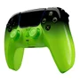 Controle Sem Fio Sony Dualsense Hyperpop Remix Green Para Ps5 Bluetooth Feedback Haptico Gatilhos Adaptáveis Verde E Preto