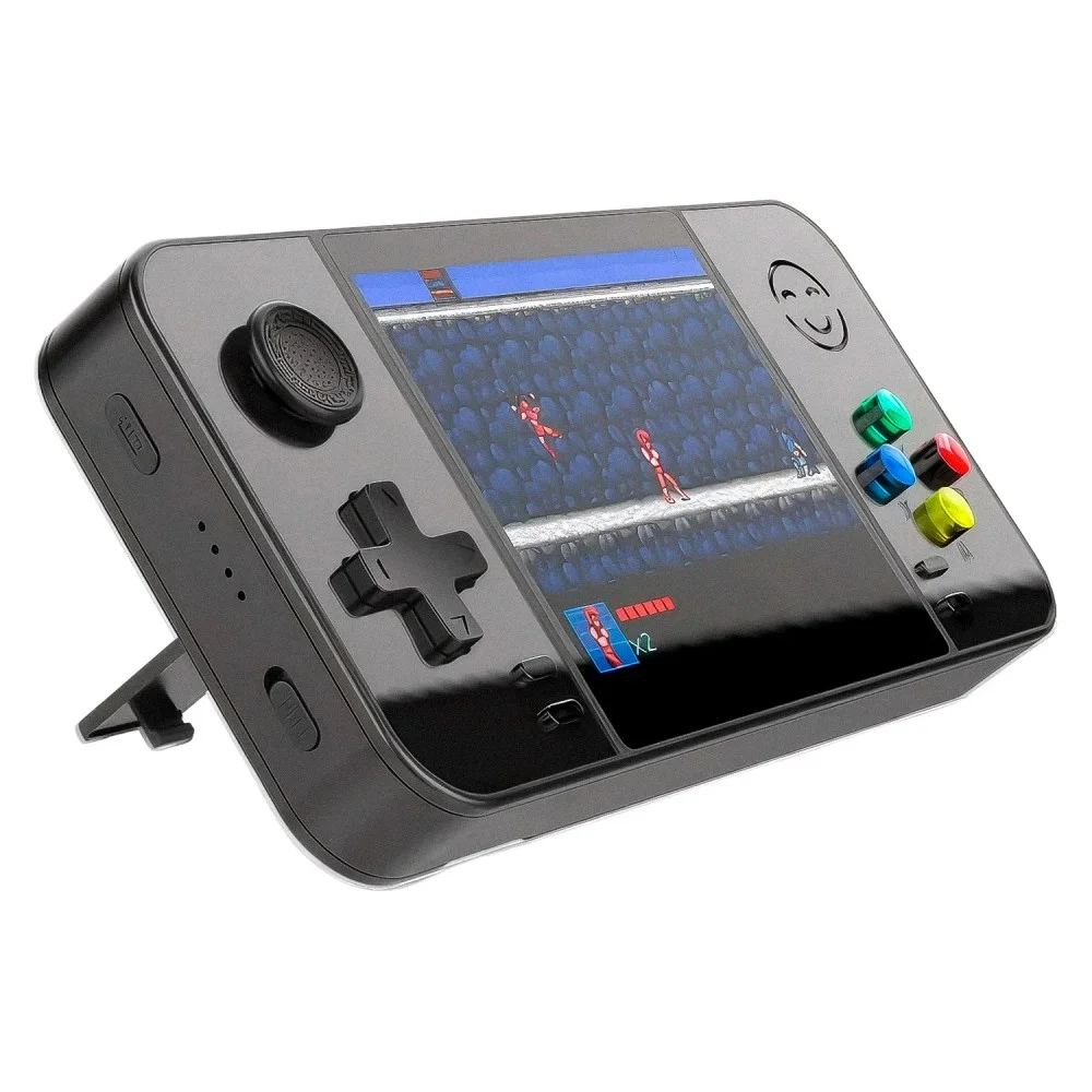 Console Portátil Powerbank D41 500 Jogos 2 Controles Tela Colorida 8000mah Bateria Recarregável Preto Console Portátil Powerbank D41 500 Jogos 2 Controles Tela Colorida 8000mah Bateria Recarregável Preto