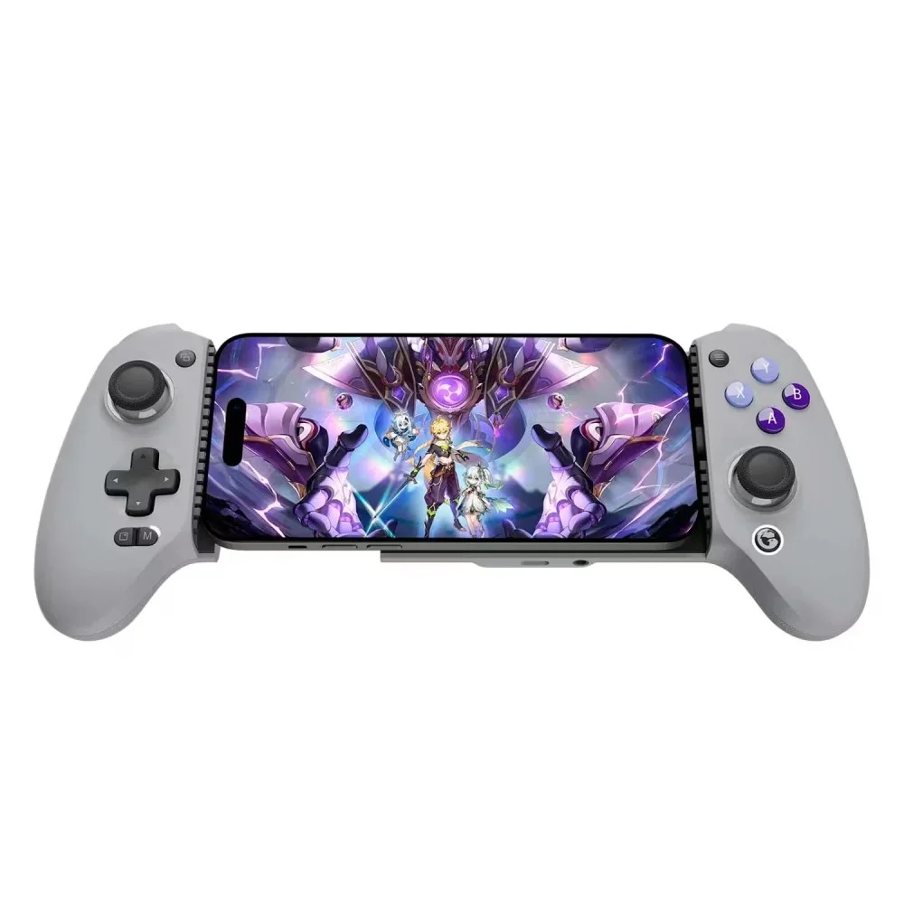 Imagem 1 de 4 do produto Controle Para Smartphone Gamesir G8 Galileo Type-c Bluetooth Mobile Joystick Analógico Hall Effect Cinza Jogos Mobile Android Ios