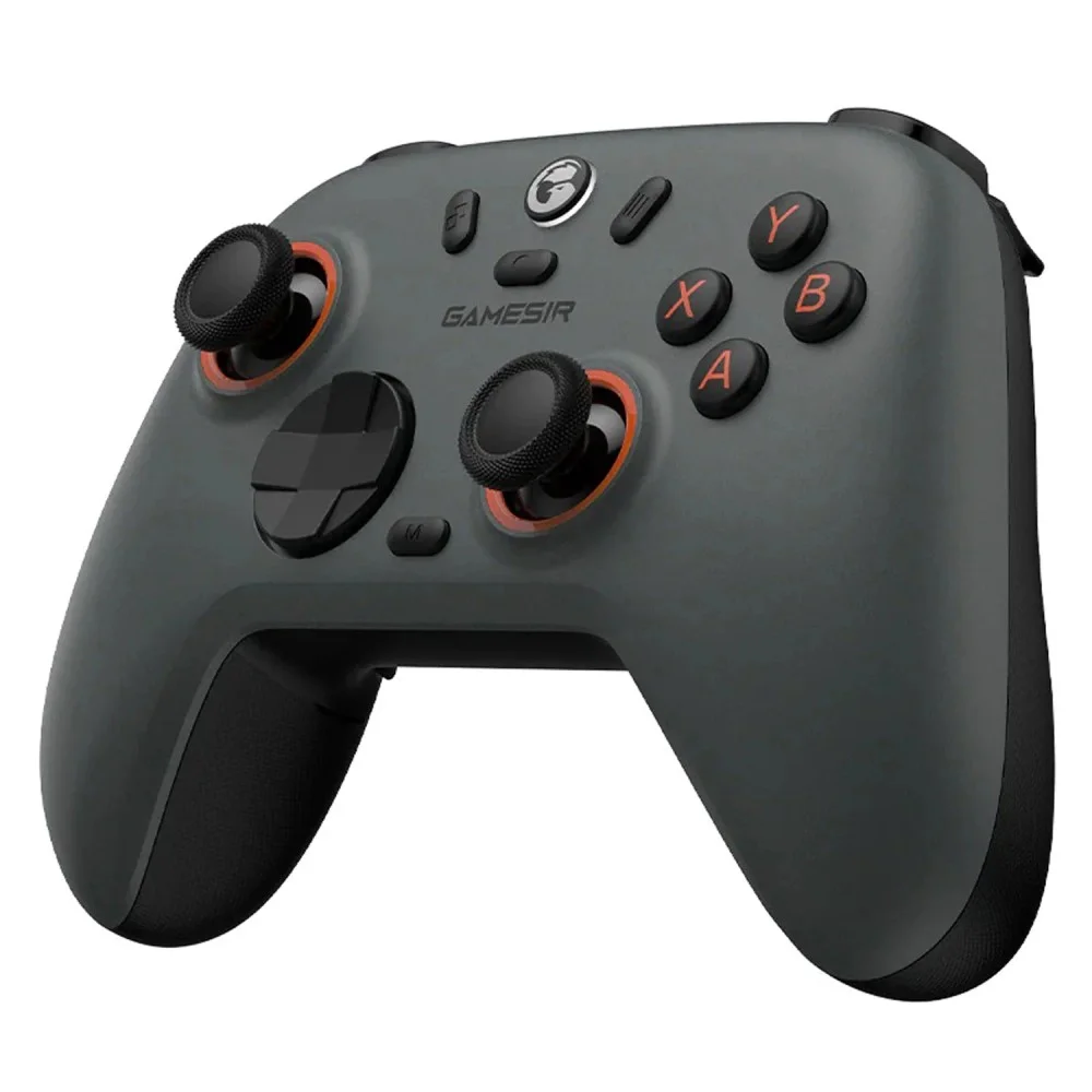 Controle Sem Fio Gamesir Nova 2 Lite Nintendo Switch PC Android Ios Steam Hall Effect Cinza Espacial
