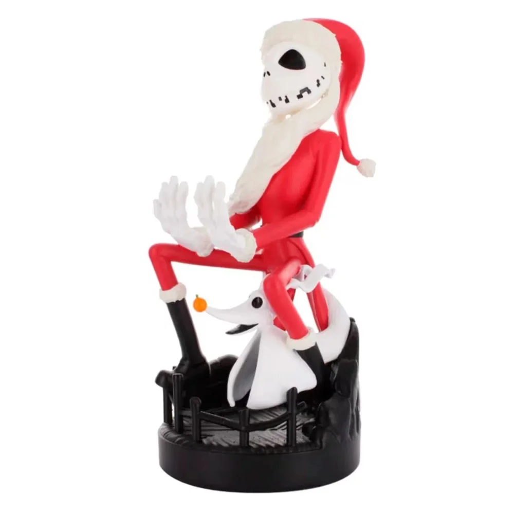 Imagem 2 de 5 do produto Suporte Para Controle E Smartphone Cable Guys Santa Jack Skellington 3d Fone De Ouvido Comando Acessório Gamer Colecionável Preto E Branco