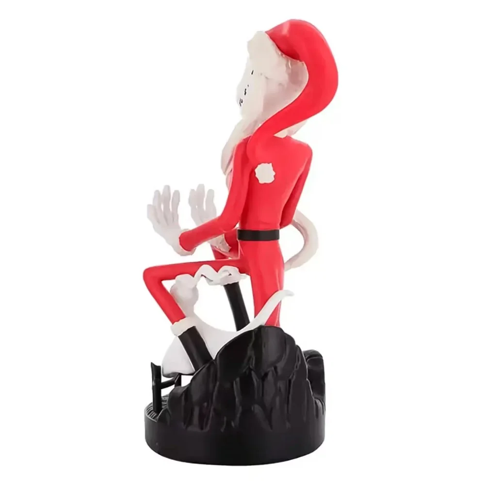 Imagem 4 de 5 do produto Suporte Para Controle E Smartphone Cable Guys Santa Jack Skellington 3d Fone De Ouvido Comando Acessório Gamer Colecionável Preto E Branco