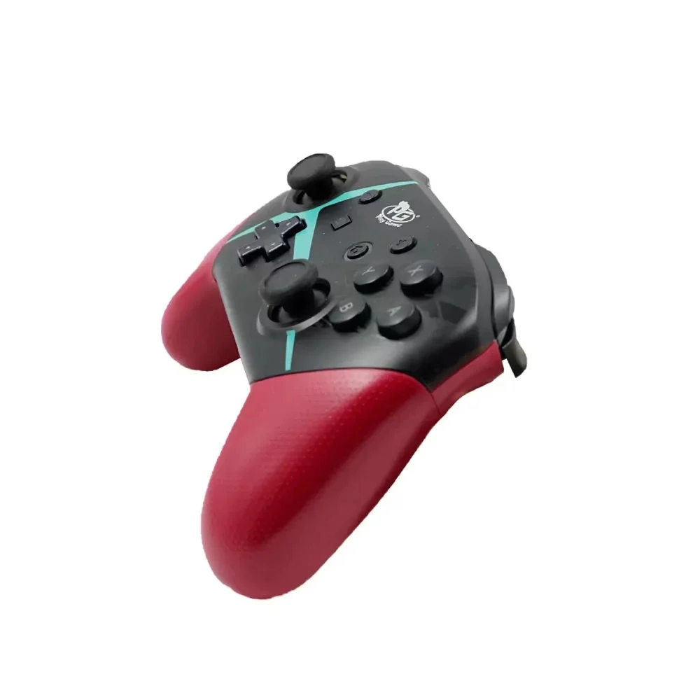 Imagem 3 de 4 do produto Controle Sem Fio Nintendo Switch Pro Xenoblade 2 Edition Bluetooth Vibração Hd Sensor De Movimento Bateria Recarregável Gamepad