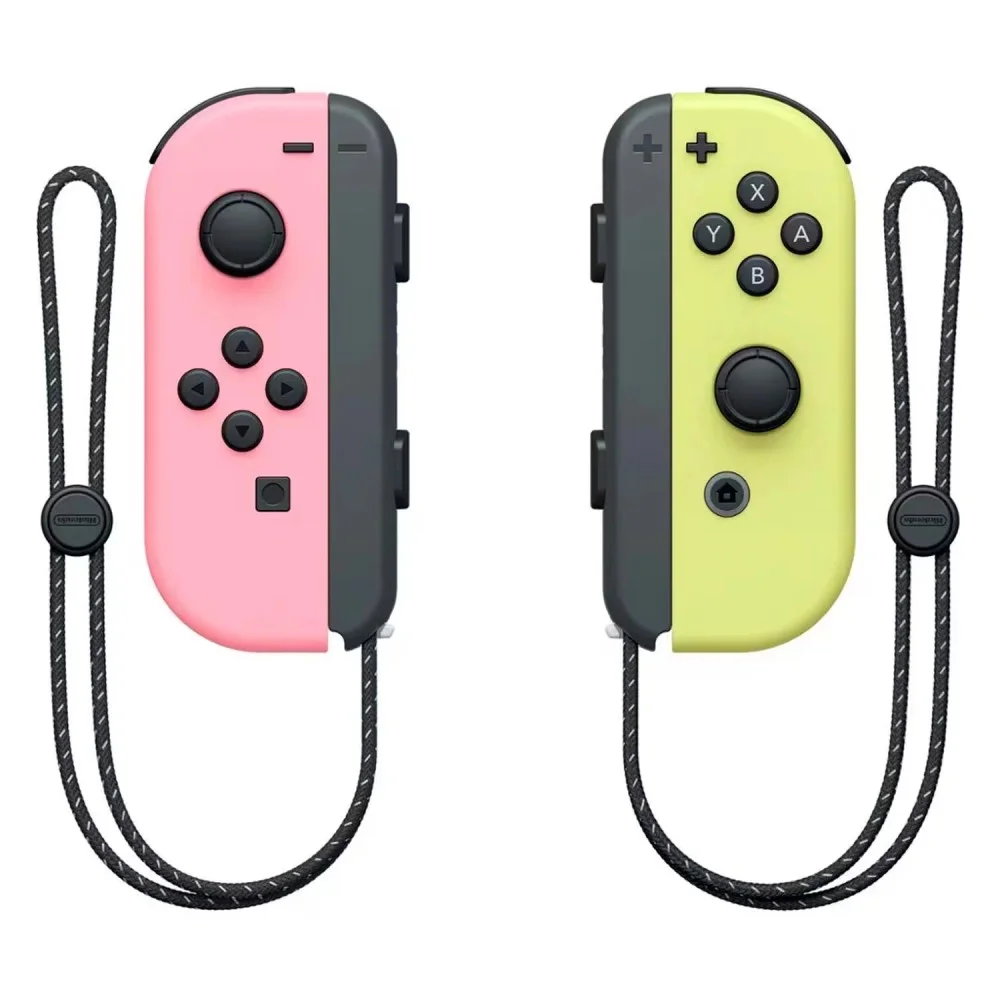 暴*威様 Switch Nintendo Switch Joy-Con L R Controle JoyCon Nintendo Switch LR Amarelo Par