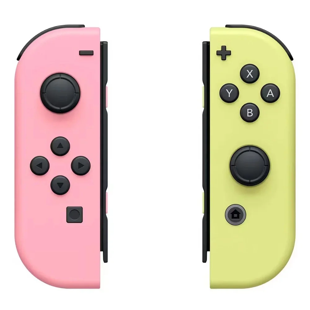 暴*威様 Switch Nintendo Switch Joy-Con L R Controle JoyCon Nintendo Switch LR Amarelo Par