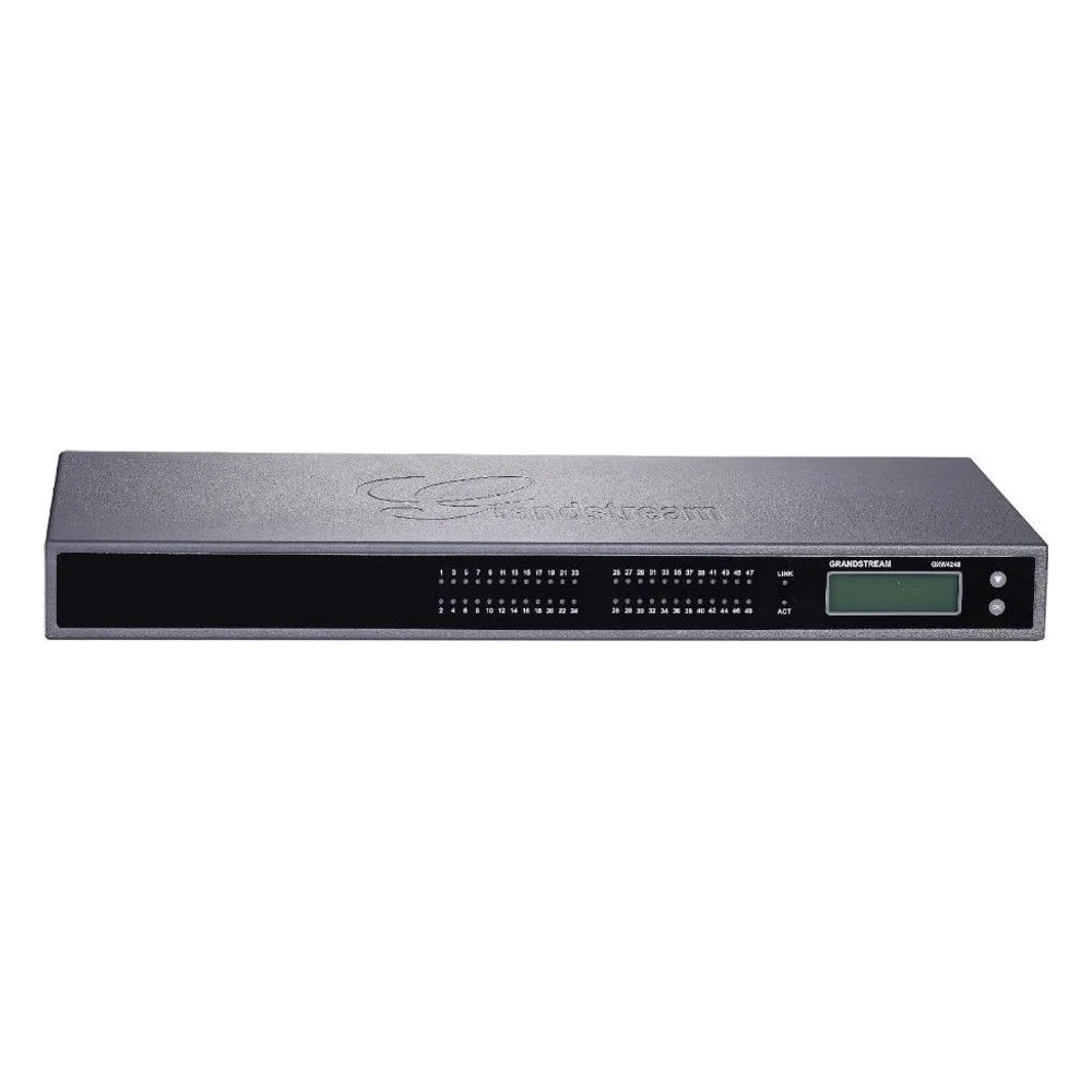 Gateway Ip Grandstream Gxw4248 48 Portas Fxs Analógico Sip Pabx Voip Alta Capacidade Homologado Anatel
