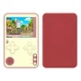Console Portátil Mini Slim K10 500 Jogos Vermelho Tela Lcd 3.0 Bateria Recarregável Retrô Portátil