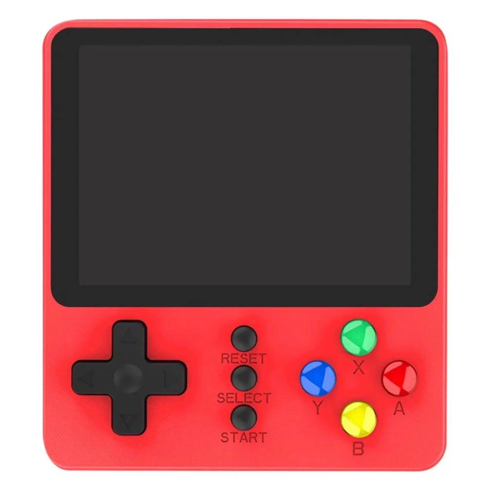Console Portátil Game Box Plus K5 500 Jogos + Controle Vermelho Tela Lcd Bateria Recarregável Retro Portátil Multijogador