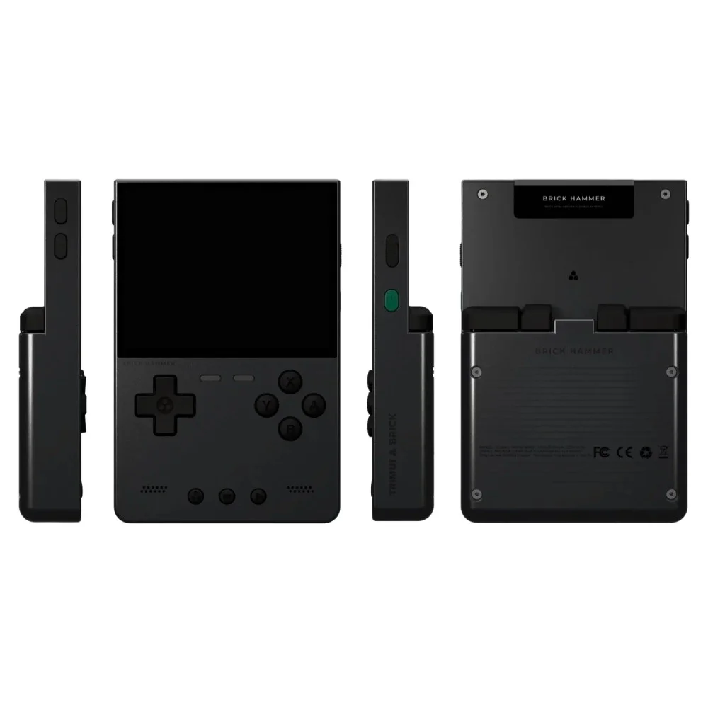 Imagem 2 de 3 do produto Console Portátil Trimui Brick 64gb Tela 3.2 " 12000 Jogos Retrô Emulador Preto