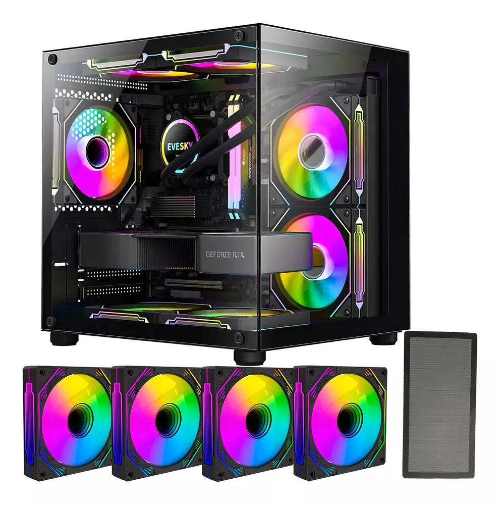 Imagem 4 de 5 do produto Computador i7 16gb Ram 480gb Ssd Gt 730 Monitor 27" 200hz Oryus +Combo gamer