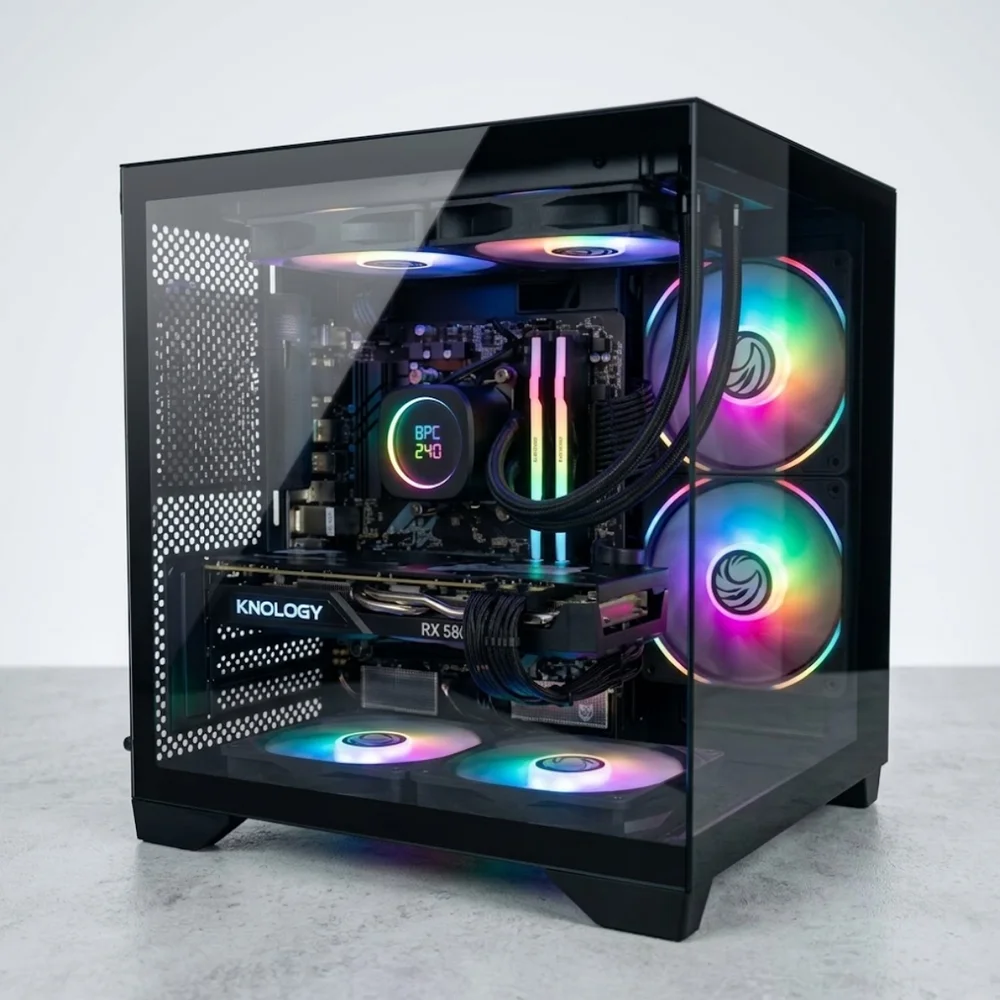 Computador Gamer Premium Ryzen 7 3700x 16gb Ram M.2 1TB 500w 80 Plus Rx 580 8GB - view 3