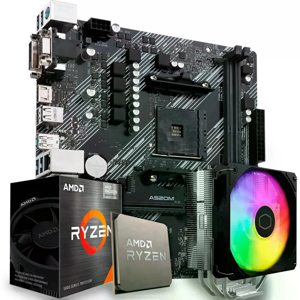 Kabum Kit Upgrade Amd Ryzen 7 5700x Placa Me