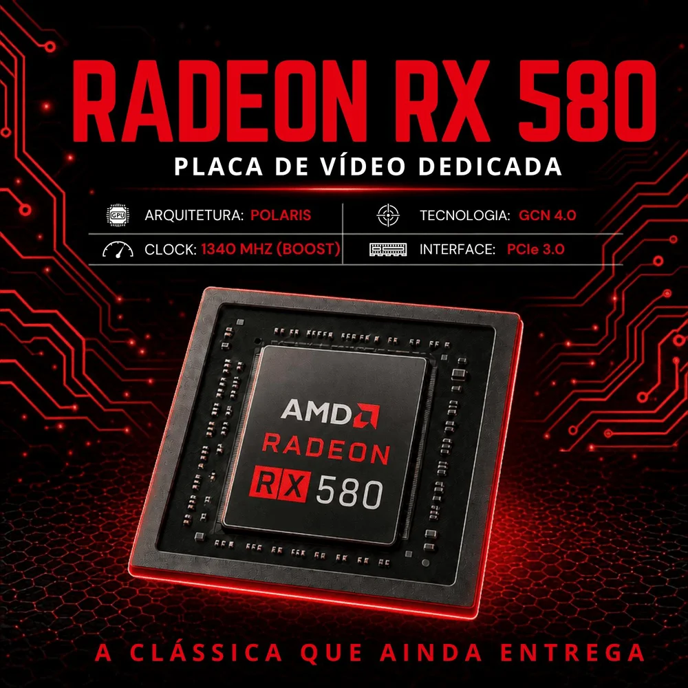 Pc Gamer Intel I7, RX 580, 16 GB, SSD 480gb, 500W - KYSXEKOY-E - view 4