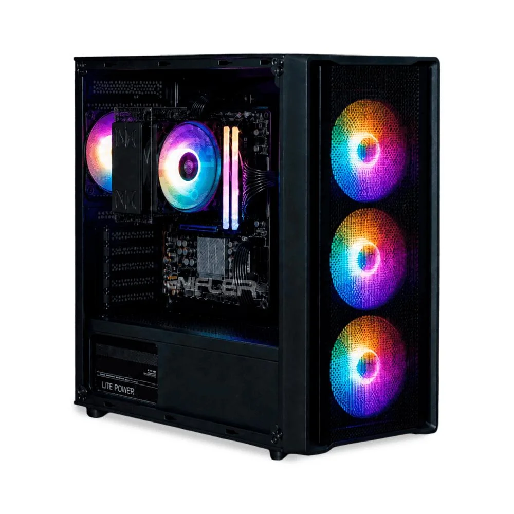 PC Gamer Ryzen 5 5600GT, 8GB DDR4, SSD 240GB, 500W - NUMIPWN8-E