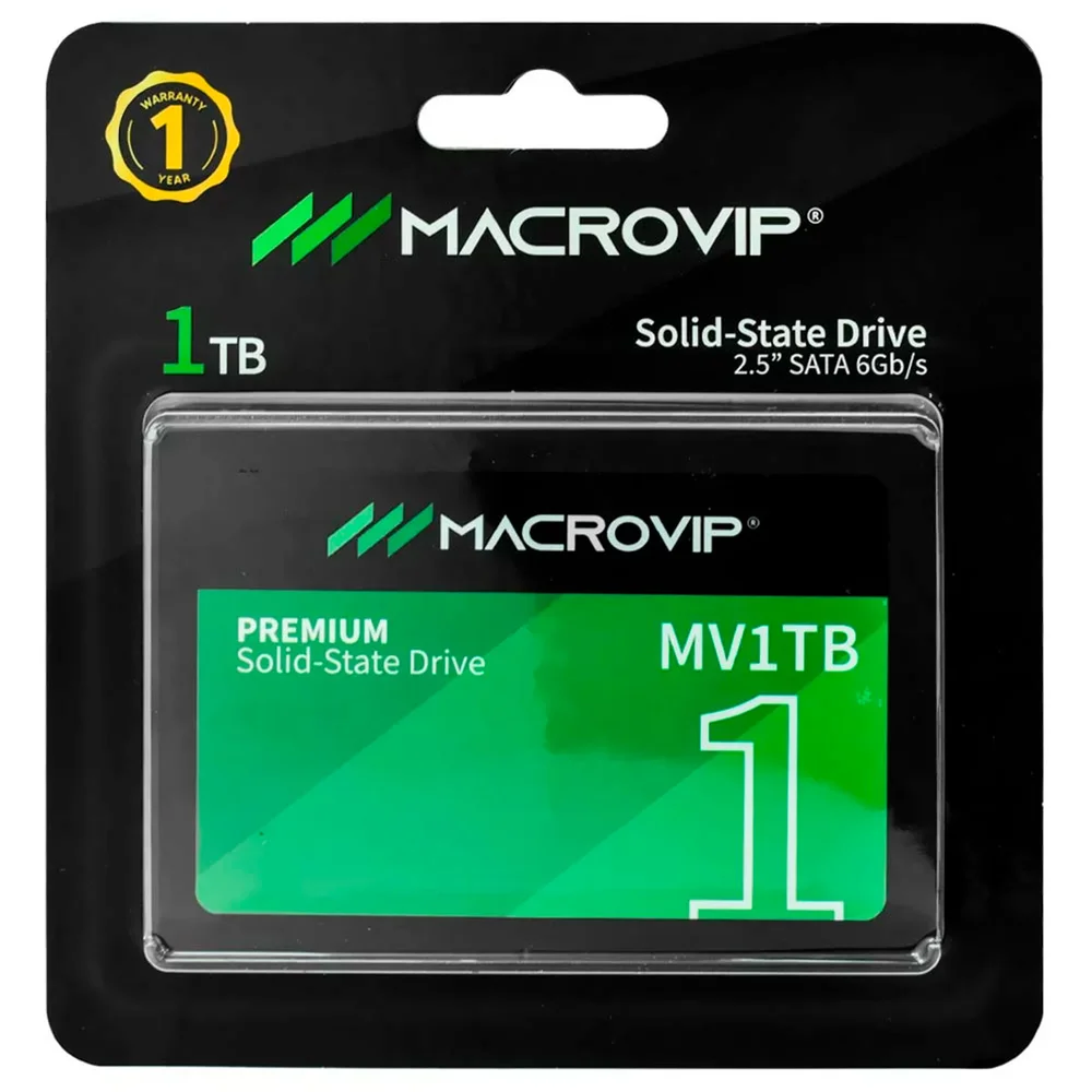 SSD Macrovip Mv1TB, 1TB, 2,5", Sata Iii SSD Macrovip Mv1TB, 1TB, 2,5", Sata Iii