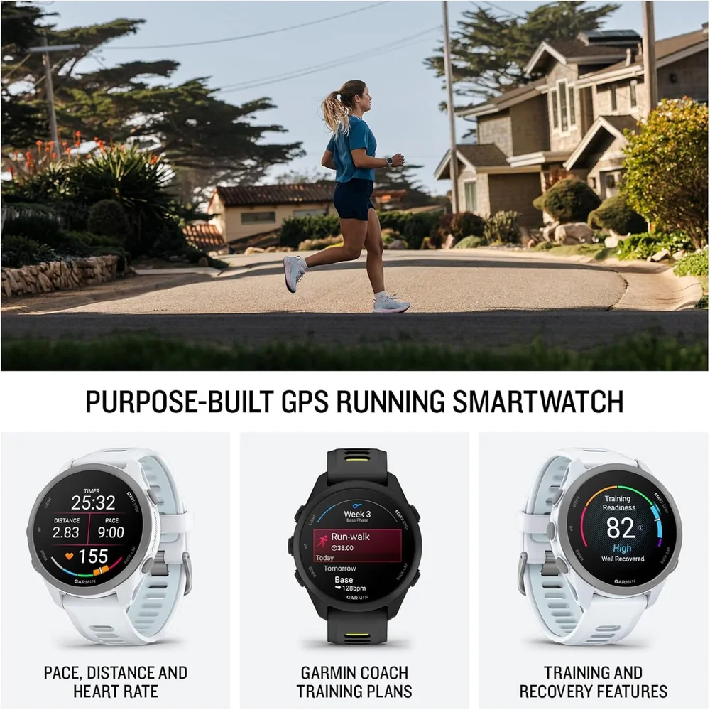 Imagem 3 de 5 do produto Relógio Garmin Forerunner 170 Music 010-03920-11 Branco