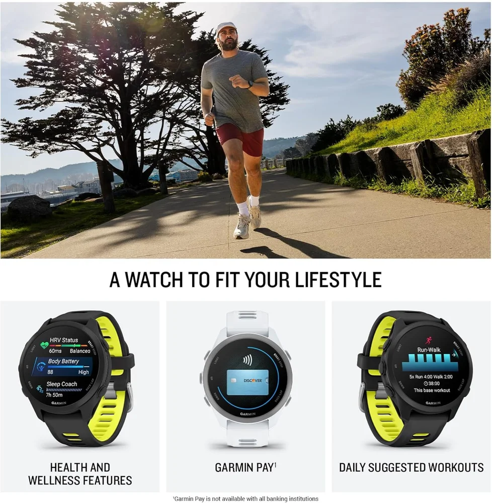 Imagem 4 de 5 do produto Relógio Garmin Forerunner 170 Music 010-03920-11 Branco