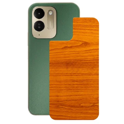 Película Para Xiaomi Poco M8x - Traseira Efeito Madeira Clara - Gshield