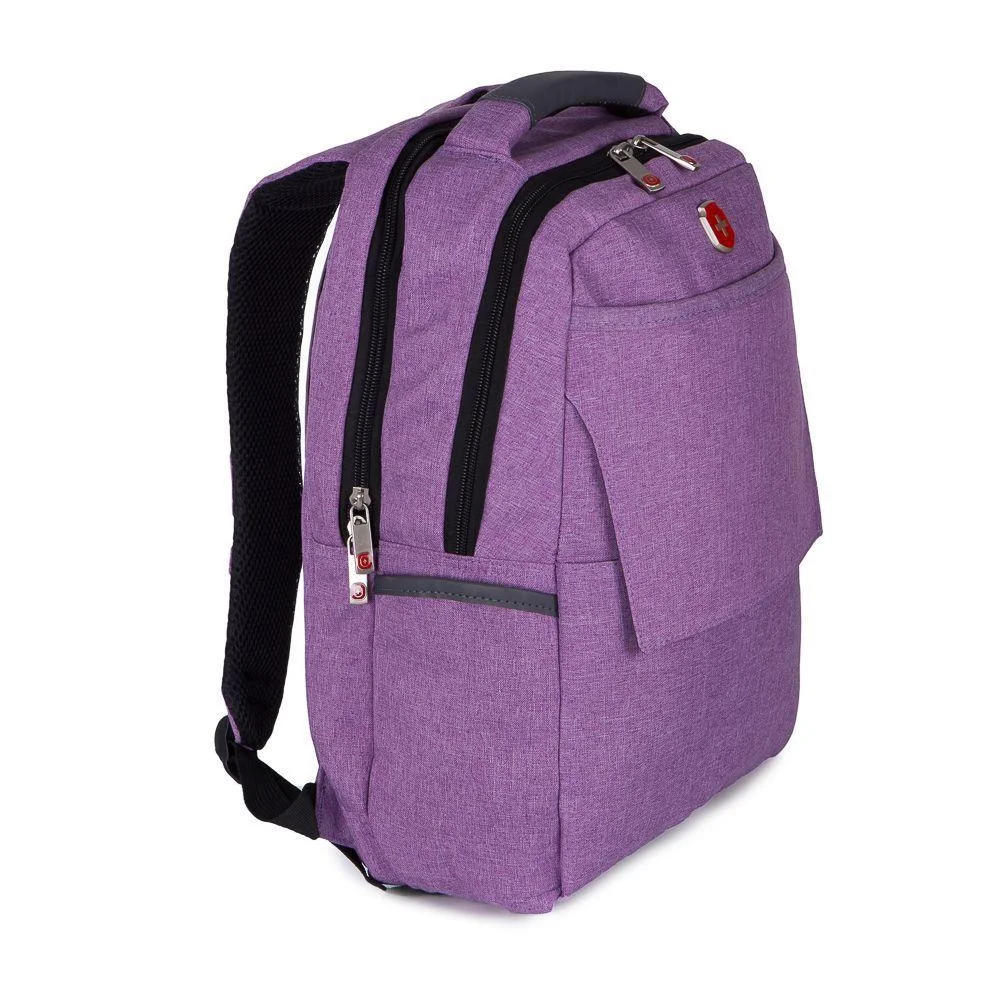Imagem 2 de 3 do produto Mochila Para Notebook Executiva Swissland Artemis Em Poliéster Lilás Adulto