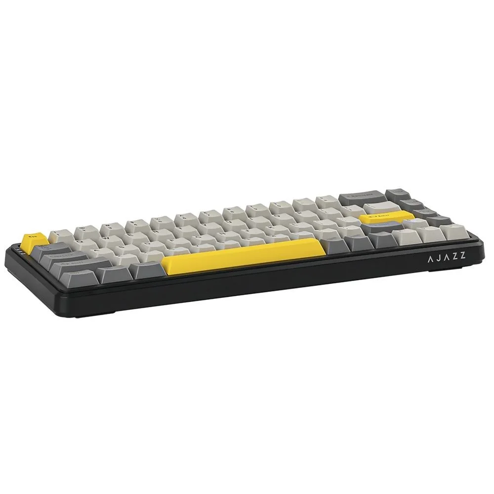 Imagem 3 de 3 do produto Teclado Gamer Mecânico Ajazz Ak680 Max Mini Usb RGB Hot-swap Switch Mecânico Anti-ghosting Inglês Preto Cinza