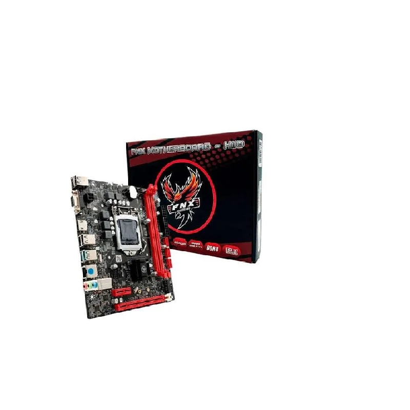 Placa Mae Fnx H110 Ddr4 LGA 1151 Intel 6/7/8/9g Giga Fnxpm/h110