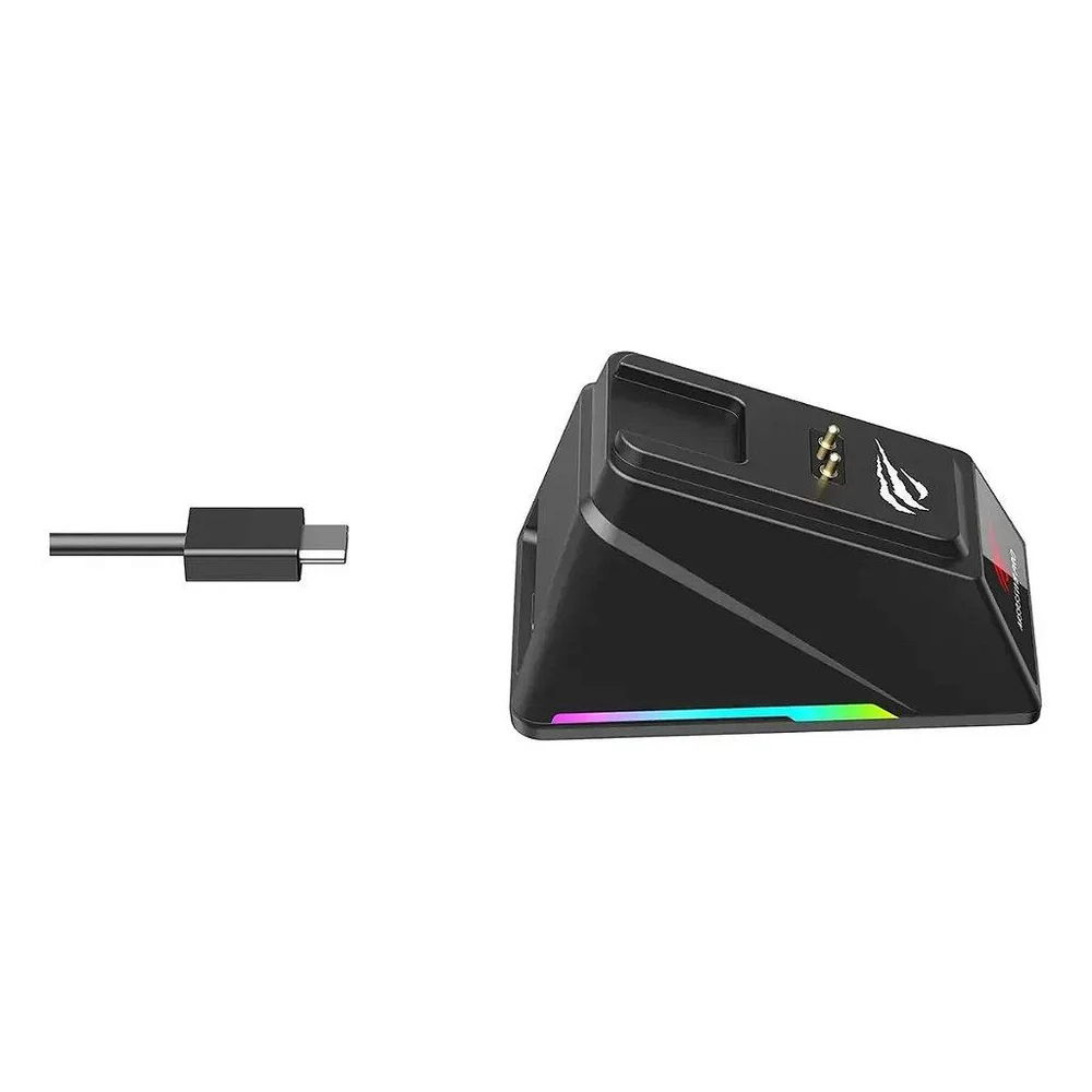 Imagem 2 de 4 do produto Mouse Gamer Havit Ms955wb, RGB, 22000dpi, 6 Botões, Tri-mode, Preto