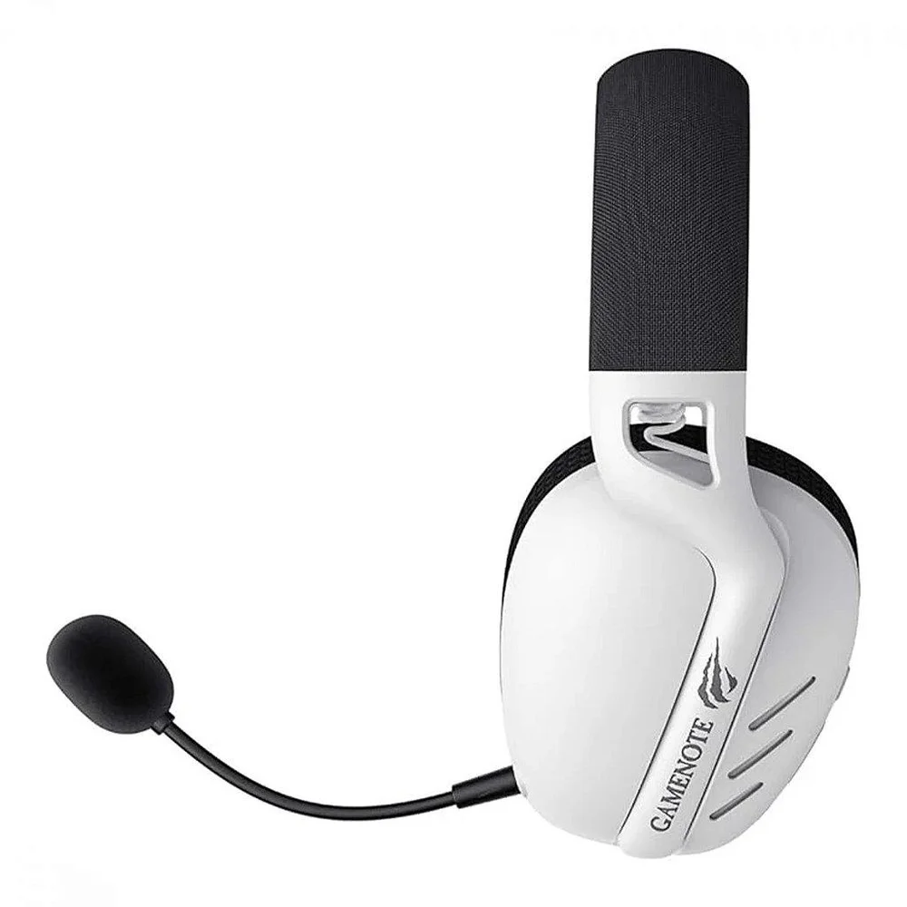 Imagem 2 de 5 do produto Headset Gamer Havit Quad-mode Fuxi-h6, Wireless, Bluetooth, Usb, 3.5mm, Drivers De 40mm, Branco