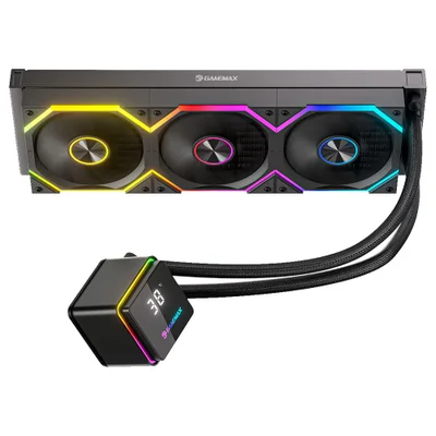 Water Cooler Gamemax Iceburg 360n2wlsbk Black ARGB