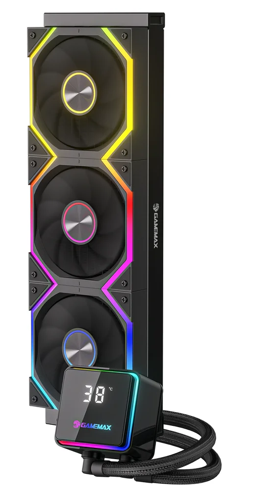 Imagem 5 de 5 do produto Water Cooler Gamemax Iceburg 360n2wlsbk Black ARGB
